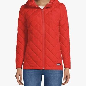 Lands’ End FeatherFree Insulated Quilted Jacket NWT